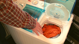 semi-automatic washing machine uninstallation