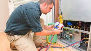 double door refrigerator gas charging