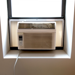 Window AC installation