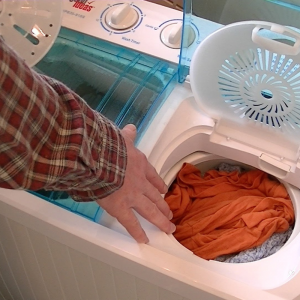 semi-automatic washing machine uninstallation