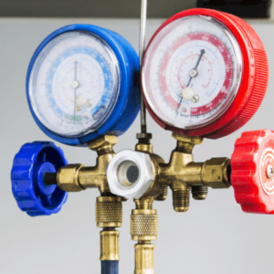 Double Door refrigerator gas charging