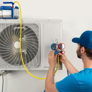 Cube AC Gas Charging